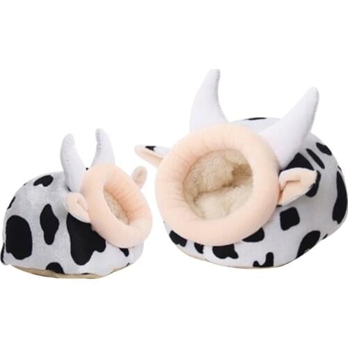 Cute Hamster House Pet Dog Cat Winter Warm Plush Sleeping Bed Puppy Kitten Chinchillas Small Animal Soft Nest Kennel Mat