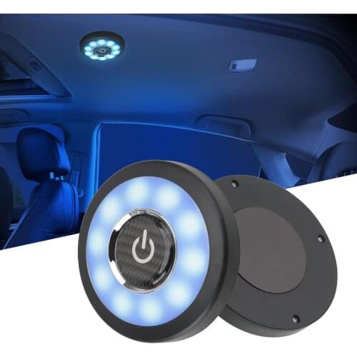 Universal USB LED Car Reading Light Vehicle Dome Roof Ceiling Lamp Lighting