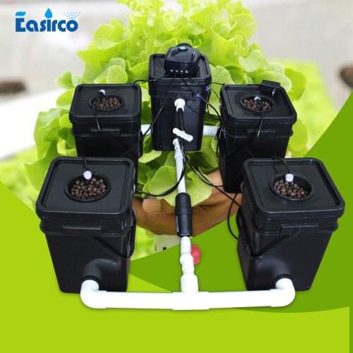 RDWC 4PCS 5 Gallon Clone Bucket For Hydroponics System