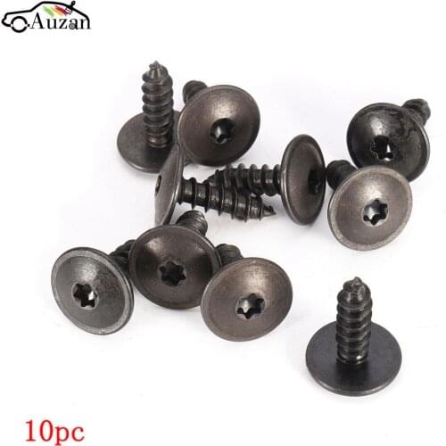 10pcs N90974701 Engine Cover Undertray Splashguard Wheel Arch Torx Screw For VW Audi