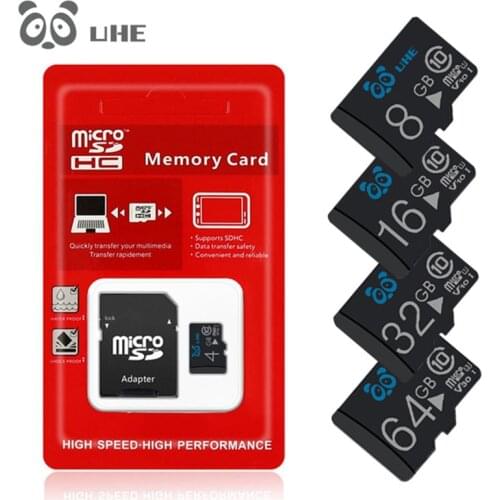 High Speed Memory Card 4Gb 8GB 16GB Micro SD 32GB 64g Flash TF Microsd Carte for Smartphone Camera Tablet Free Shipping