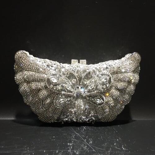 XIYUAN Crystal diamond Clutch Evening Bag Female Purse Luxury Designer Clutches Banquet Party Bags New Mini Chain Handbag gift