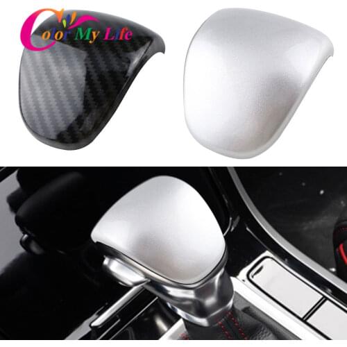 Color My Life Interior Car Shift Knob Protection Cover Gear Head Shift Collars for Kia Forte K3 2019 2020 AT Accessories