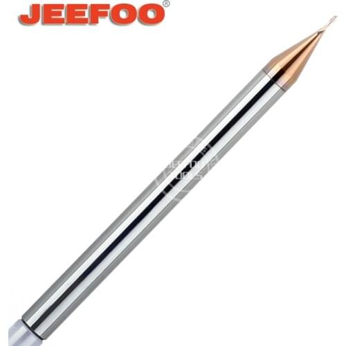 0.2mm-0.9mm*D4*50L Micro Single Flute Aluminum Cutting Tools, End Mill Bits, Engraving Tools, Drill Bits With Coating