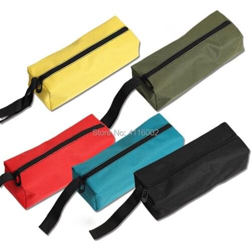 100pcs Utility Waterproof Hand Repair Tool Bag Zipper Hardware Storage Toolkit Make Up Fishing Travel Cosmetic Organizer