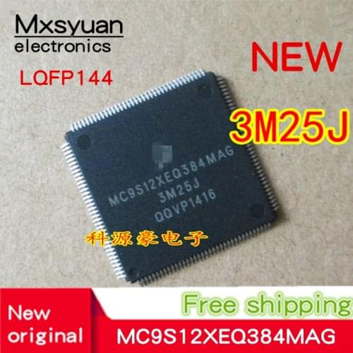 2pcs~10pcs/LOT MC9S12XEQ384MAG 3M25J MC9S12XEQ384 Car IC For BMNW 5 Series F18 Footstep Space Module Vulnerable CPU Blank Chips