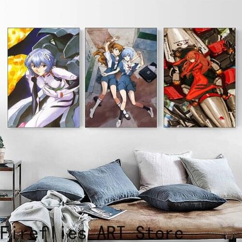 Evangelion Anime Diamond Embroidery Full Round Square Drill DIY Diamond Painting Cross Stitch Kits Diamond Mosaic Home Decor