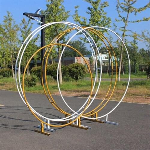 Wedding Arch Deco Birthday Party Decoration Mariage Bow of Balloons Arch Round Backdrop Stand Frames Arch Balloon Support Kit