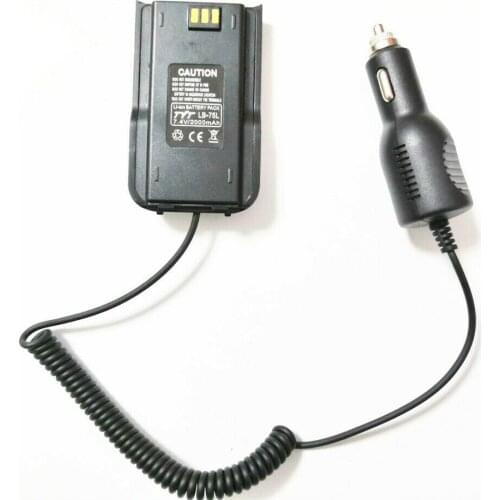 Original Battery Eliminator Car Charger for TYT MD-380 MD-390 MD-UV380 MD-UV390 DMR two way radios