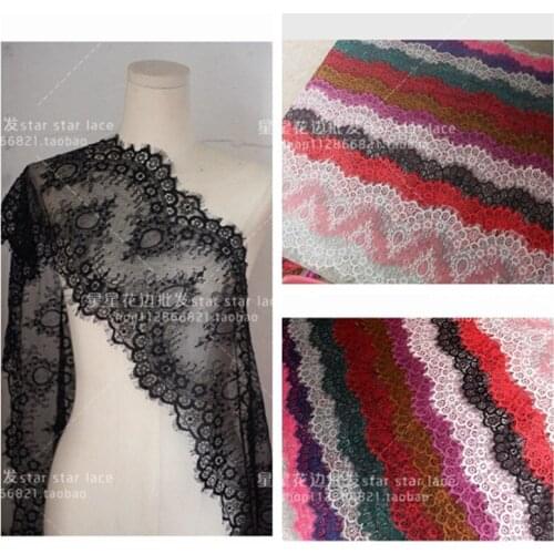 Free-shipping 6meters Beautiful Gray Navy Pink Color Flower Venice Venise Eyelash Lace Lace Applique Sewing Trims 25cm LGR0002