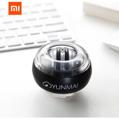 HOT Xiaomi Yunmai Power Supply Itself Wrist Force Ball Exercise Tools With Light Safety Strap colorful For xiao smart home kit