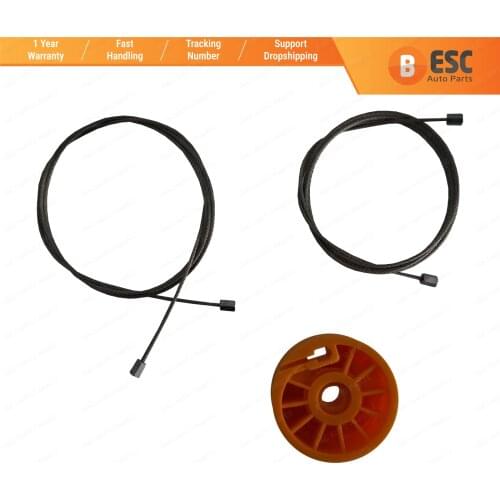 ESC Auto Parts EWR5337Electrical Power Window Regulator Lifter Repair Set Front Left Door 9221W9 for Peugeot 207 5-Door 2006–14