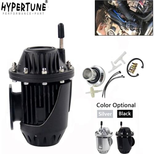 Hypertune - UNIVERSAL BLOW OFF VALVE BOV SQV 4 IV SSQV 4 IV Latest MODEL SILVER/BLACK With PQY sticker HT5730-MB