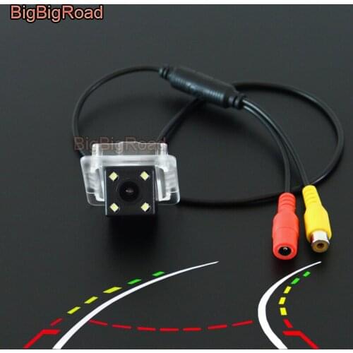 BigBigRoad Car Intelligent Dynamic Trajectory Tracks Rear View Camera For Chery Tiggo 3 2014 2015 2016 Parking Camera waterproof