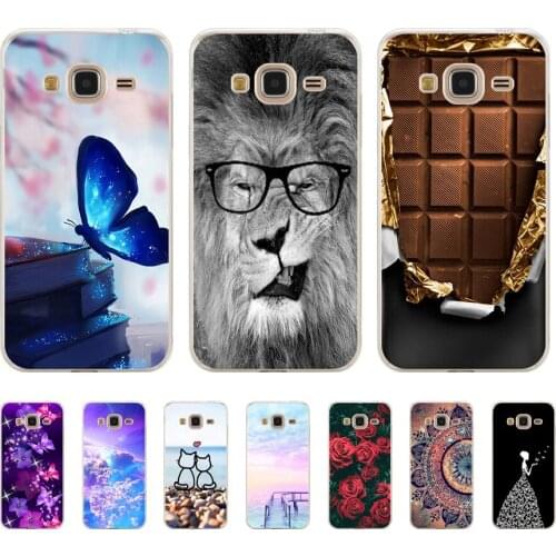 Soft Case For Silicone Back Cover For Cute Phone Cases Cover Bumper for Samsung Galaxy j1 j3 j5 2016 2017 j6 Plus 2018 case