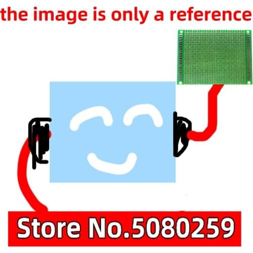 20/10/5PCS Single-sided spray tin PCB high-quality fiberglass board 6x8cm thickness 1.6mm hole board experiment board