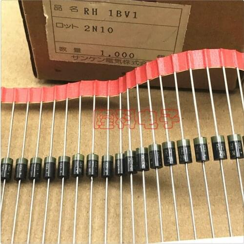 Original new 100% RH1B fast recovery rectifier diode RH1BV1 0.6A 800V green ring (Inductor)