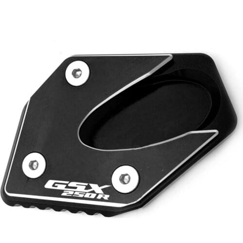 For Suzuki GSX250R GSR250 GSR250S GSR250F V-Strom250 accessory kick stand side bracket plate pad