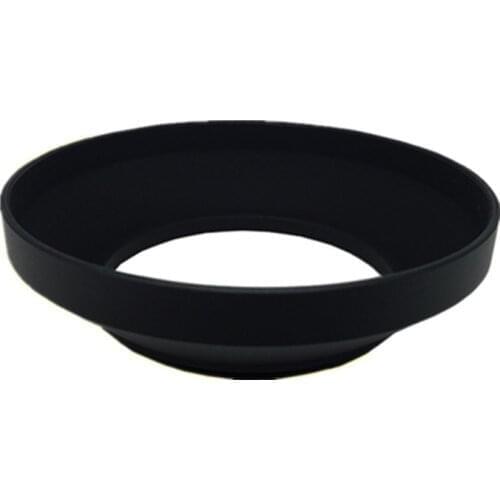 49mm 52mm 55mm 82mm 72mm Metal wide-angle lens hood Aluminum alloy sun hood Luokou universal hood