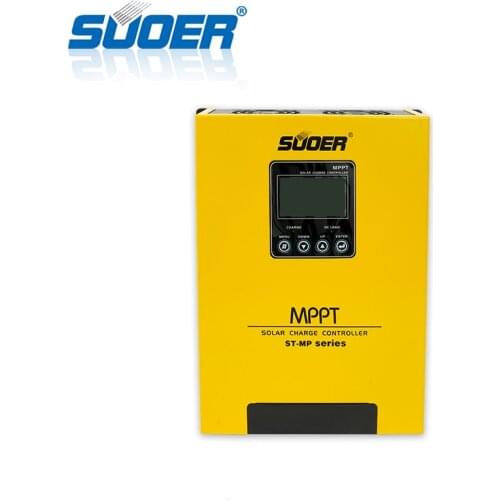 Suoer【 MPPT Charge Controller 】 100A 12v 24v 48v MPPT Solar inverter Charger Controller (ST-MP100A)