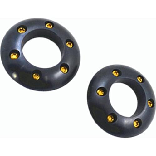 Titanium Motorcycle Exhaust Tips With Titanium Bolts For BMW R NineT 9t