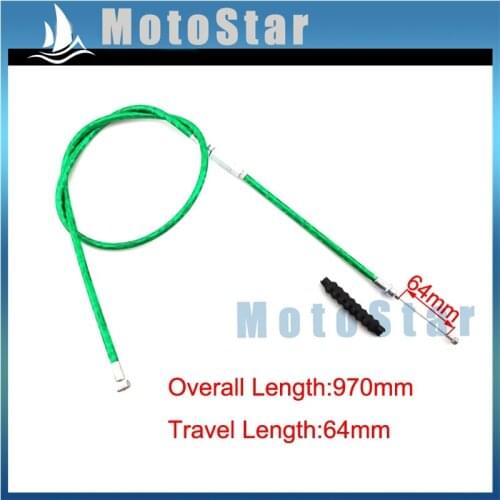 970mm Green Clutch Cable For Motorcycle Dirt Pit Bike 50cc 70cc 90cc 125cc 150cc 160cc SSR Thumpstar KLX Baja GPX CRF XR IMR TTR
