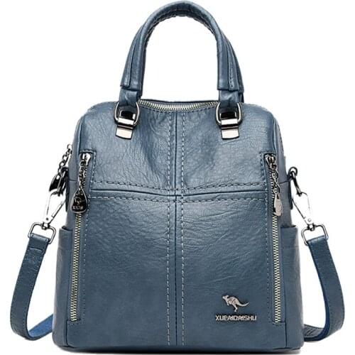 Women Leather Backpack