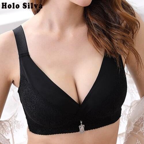 Sexy Lace Plus Size Thin Bra Woman Top Black Push Up Bras for Women Summer Large Size Underwire Bras Big Size Brassiere Bralette