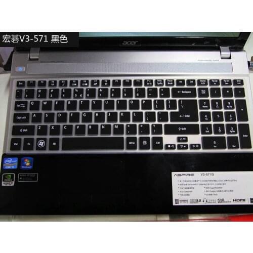 15.6 inch Keyboard Cover Protector Skin for Acer Aspire E5-571G V3-551G E5 V3-572G v3-571g V3-772G E5-572G 571G E1-572G