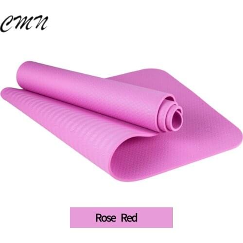 1830*610*8mm PER Yoga May with Non Slip Carpet Mat for Fitness Gymnastics Mats and Beginner Environmental