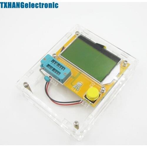LCR-T4 Clear Transistor Tester Diode Triode Capacitance LCR ESR Meter Module diy electronics