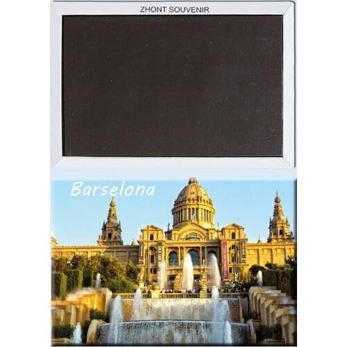 Barselona ispaniya 22538 Landscape Magnetic refrigerator gifts for friends Travel souvenirs