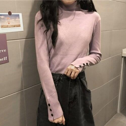 Vy4612 Cheap wholesale 2021 spring autumn winter new fashion casual warm nice women Sweater woman female OL sweater women
