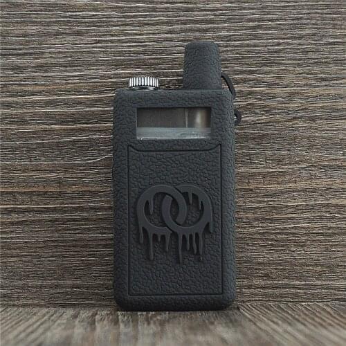 Orchid IQS Pod Kit Silicone Case Sleeve Texture cover non slip with mouthpiece dust cap leather Cases fit Orchid IQS