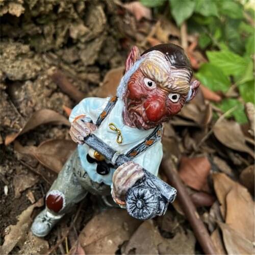 Hoggle Resin Statue In The Labyrinth Hoggle Figurine Labyrinth Mickey-shaped Dwarf Resin Ornaments Decoration Yard Art Dropship