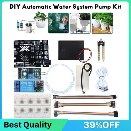 Smart IOT Soil Moisture Sensora Kit with UNO R3 CH340G Board for Arduino Starter Kit DIY Projetcs STEM Programming