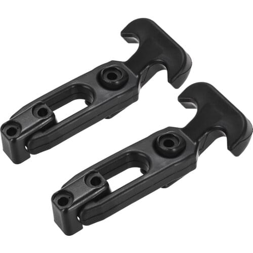 Uxcell 2 Pcs 4.33-inch Rubber Flexible T-Handle Draw Latches Hasp for Golf Cart and Tool Box