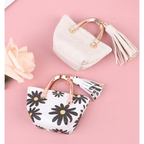 1Pc 1/6 Doll Accessories Doll Fashion Handbag Leather Bag Doll Dollhouse Accessories