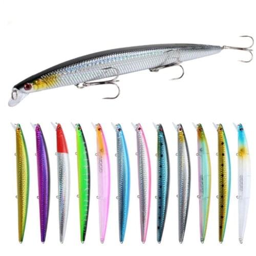 1 PCS Big Minnow Fishing Lure 18cm/24g Floating Artificial Hard Bait Bass Wobblers Lures Crankbait Pike Treble Hooks tackle