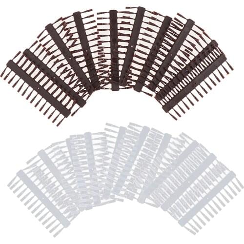 10 Set / 280pcs Carp Fishing Hair Rig Stops Boilie Bait Stops Length 7- 9mm Fishing Tools