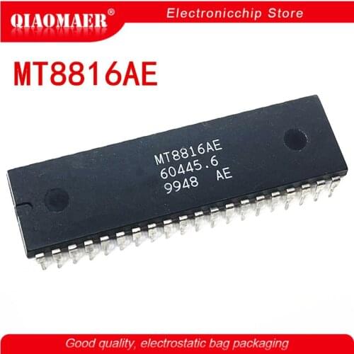 10pcs/lot MT8816 MT8816AE DIP-40 Integrated circuit MT8816AP PLCC44