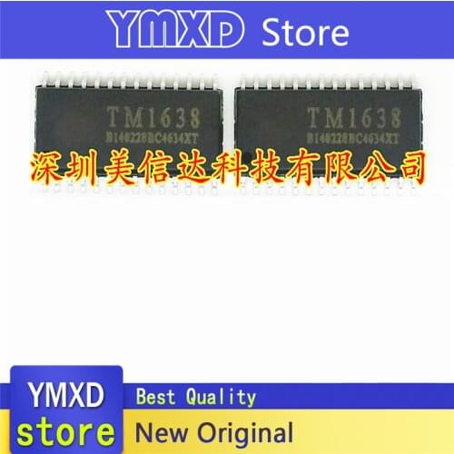 10pcs/lot New Original TM1638 LED digital tube Привод chip patch SOP28 In Stock