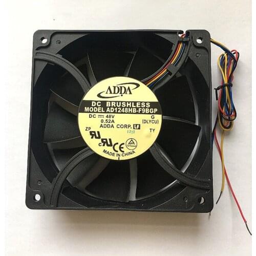 12038 DC48V 0.52A AD1248HB-F9BGP 12CM fan 6 Month Warranty