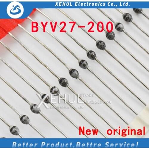 50PCS /100PCS /200PCS BYV27-200 BYV27 200 SOD-57 Free shipping