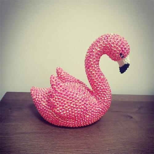 Diamond Painting Lamp Light Swan Animal 5D Diamond Mosaic Embroidery Light Desk Night Decor Handmade Birthday Gift Home Decor