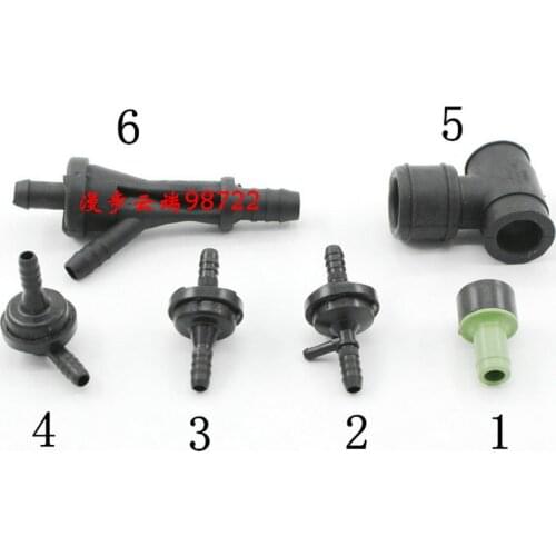Aplicar para Passat B5 PASSAT Bora unidireccional tubo de escape Valvula de vacio para tres conexion conjunta de tubo de esca