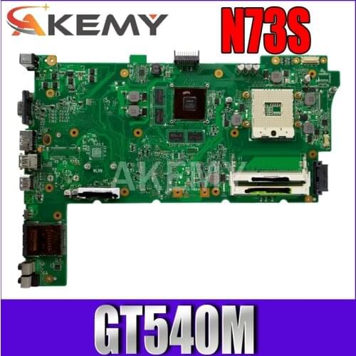 For ASUS N73S N73SV N73SM Laptop motherboard GT540M graphics card Mainboard