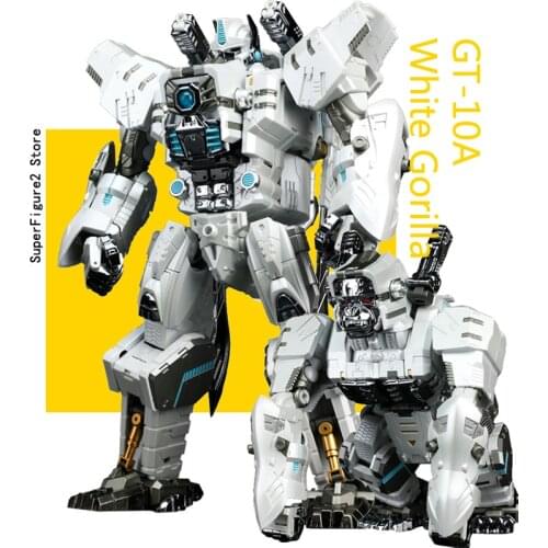 Transformation Action Figure Toy Generation Toy GT GT-10A White Gorilla Op Commander Model KO MP32 Deformation Car Robot