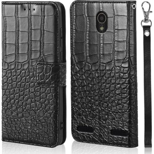 Leather Case For ZTE Blade L7 A320 Fundas Wallet Card Holder Stand Book Cover for ZTE BA320 Coque