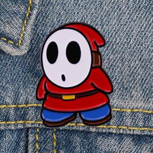 LT1096 Cute little ghost Enamel Lapel Pin Badge Pins Hats Clothes backpacks Decoration Jewelry Accessories Gifts for Friends